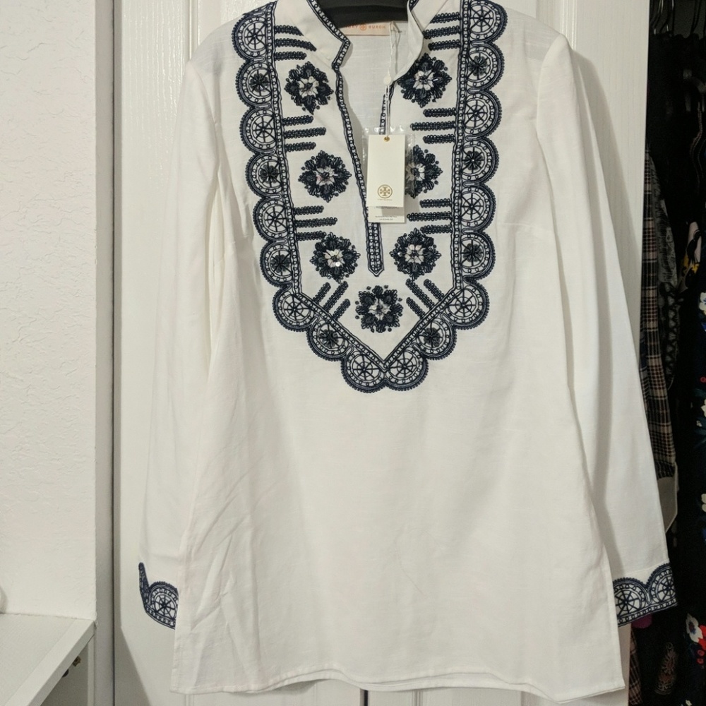 Tory burch tunic.